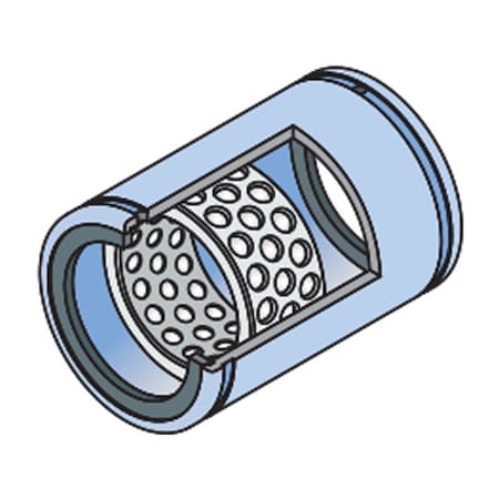 IKO Stroke Rotary Bushing, Ordinary, #ST80110100UU ST80110100UU